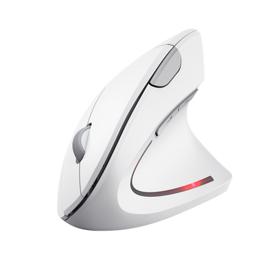 TRUST MOUSE ERGONOMICO VERTO BLANCO
